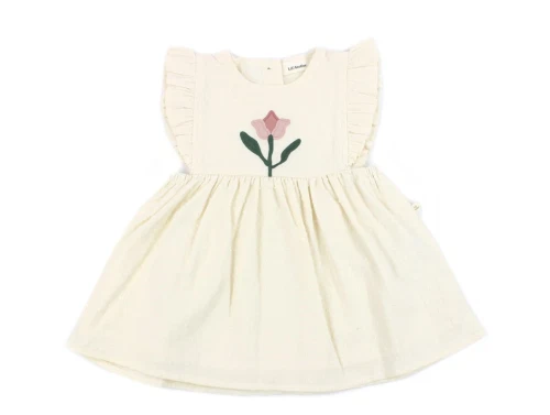 Lil Atelier turtledove loose skirtall kjole